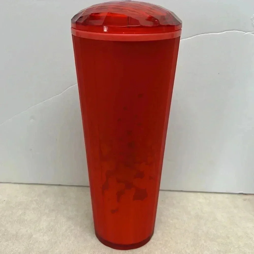 Starbucks Red Soft Touch‎ Valentines Dome Tumbler 2020